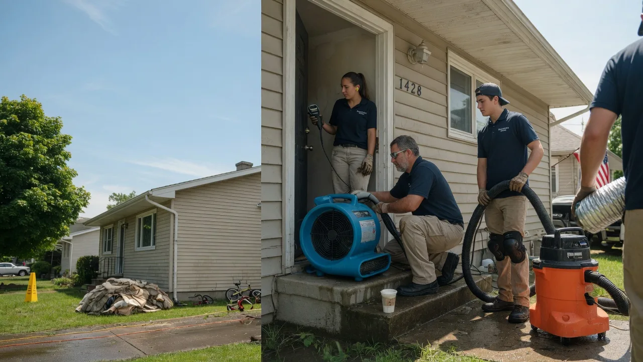 Water Damage Restoration in Mendota, IL near me